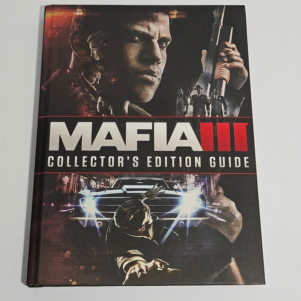 Mafia III Collector's Edition Strategy Guide Hardcover Prima Games with Calendar
